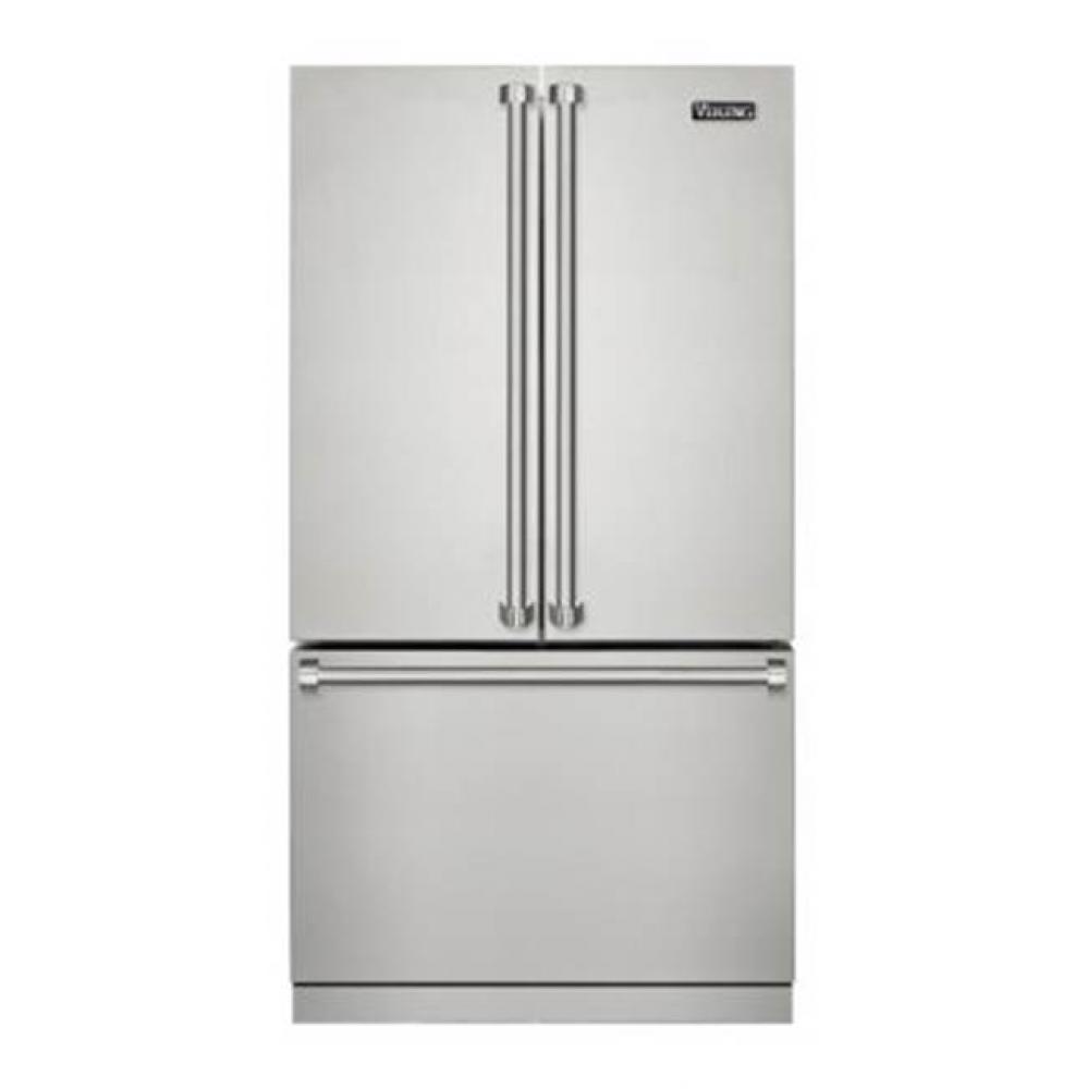 NEW 36''W. French Door Bottom Freezer-Stainless