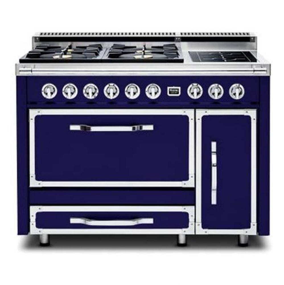 VIKING TUSCANY 48'' DF RANGE 2 BURNER/GRIDDLE/INDUCTION DB