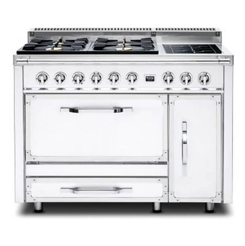 VIKING TUSCANY 48'' DF RANGE 4 BURNER/FRENCHTOP AW