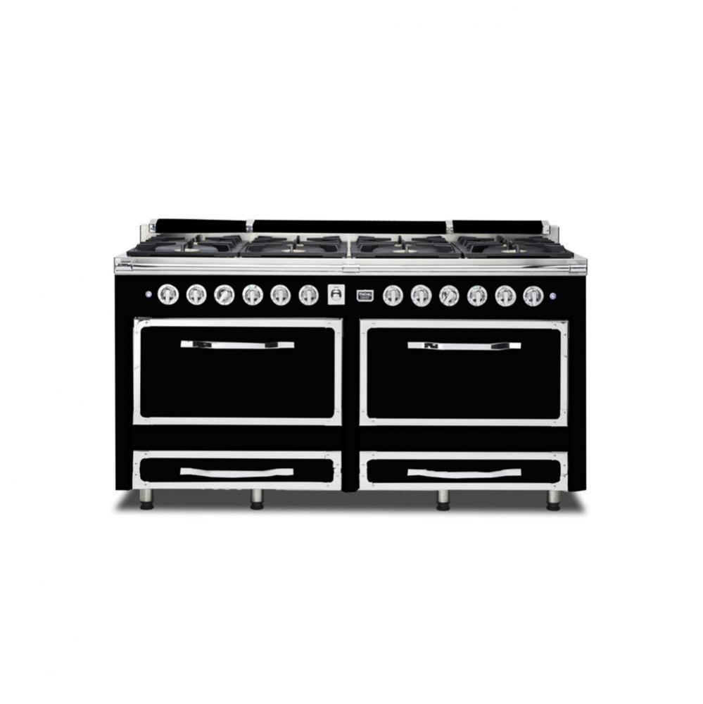 Viking Tuscany 66'' Df Range 8 Burner Bk