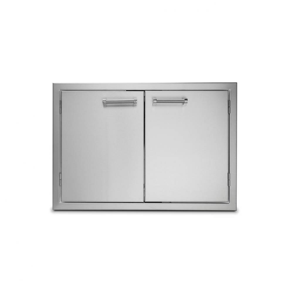 30''W. Double Access Door-Stainless