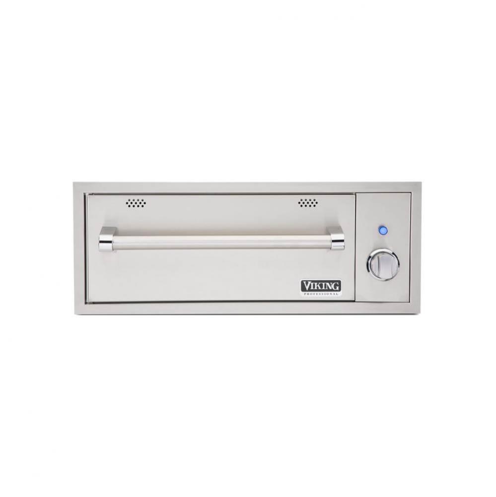 30''W. Warming Drawer-Stainless Steel