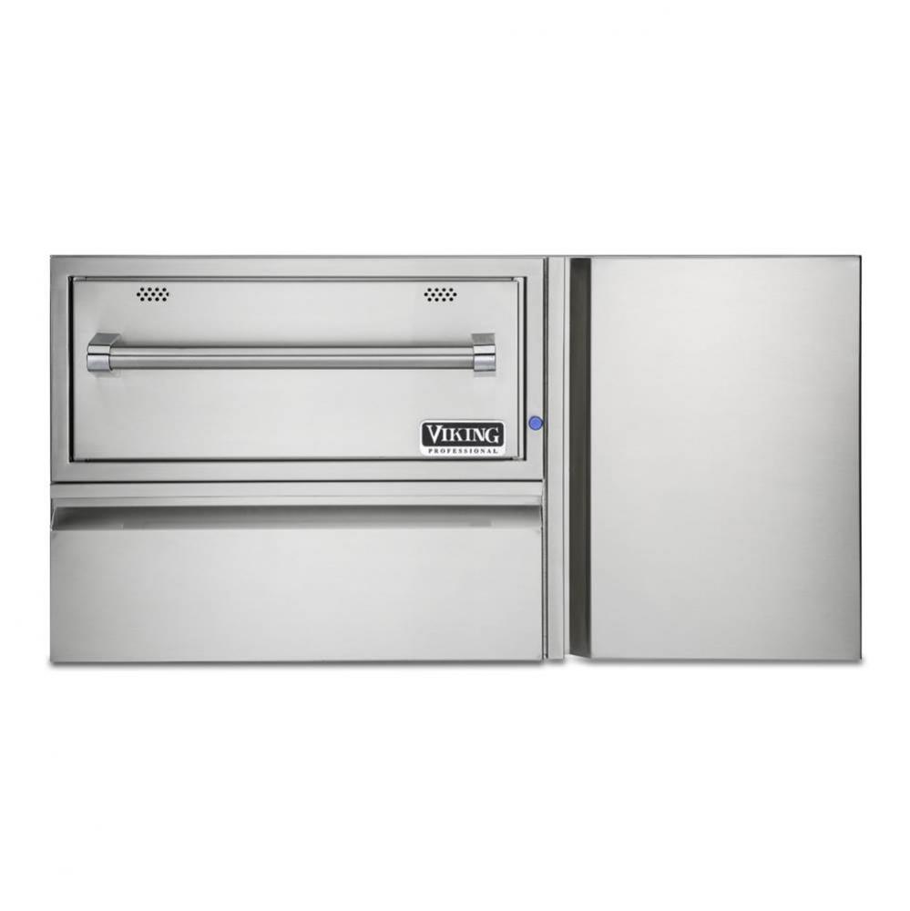 42''W. Warming Drawer-Stainless Steel