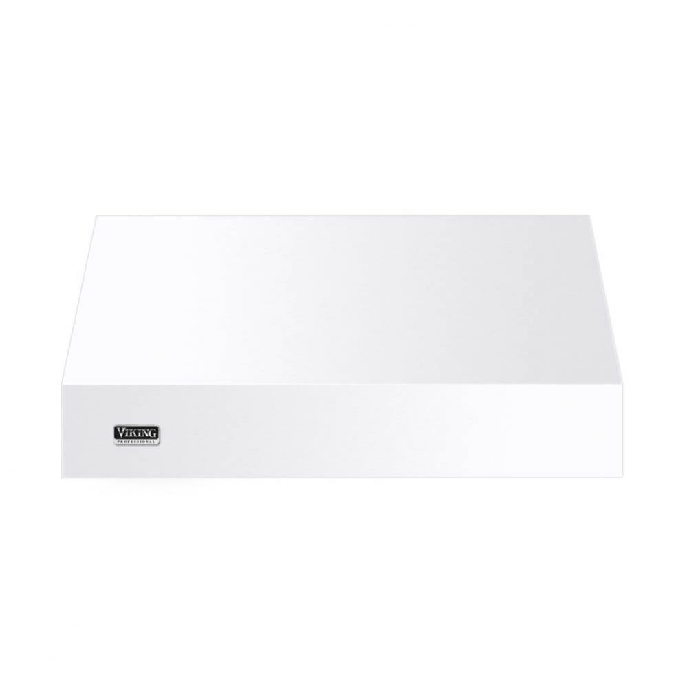 30''W./18''H. Wall Hood-White