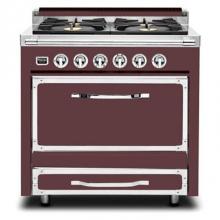 Viking TVDR3604BBX - VIKING TUSCANY 36'' DF RANGE 4 BURNER BX