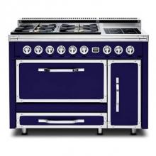 Viking TVDR4802GIDB - VIKING TUSCANY 48'' DF RANGE 2 BURNER/GRIDDLE/INDUCTION DB