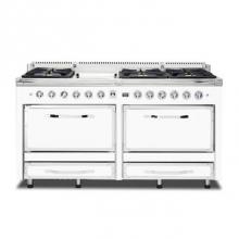 Viking TVDR6606GAW - VIKING TUSCANY 66'' DF RANGE 6 BURNER/GRIDDLE AW