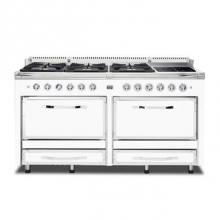 Viking TVDR6606IAW - VIKING TUSCANY 66'' DF RANGE 6 BURNER/INDUCTION AW