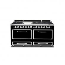 Viking TVDR6616GBK - Viking Tuscany 66'' Df Range 6 Burner/Griddle Bk