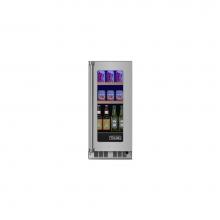 Viking VBUI5150GRSS - 15''W. Refrigerated Beverage Center-Clear Glass-Stainless