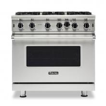 Viking VGIC53626BSSLP - 36''W./24''D. Gas Open Burner Range-6 Burners-Stainless-LP