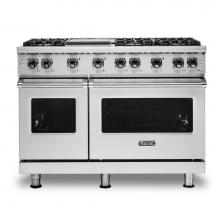 Viking VGR5486GSS - 48''W./24''D. Gas Sealed Burner Range-6 Burners/Griddle-Stainless