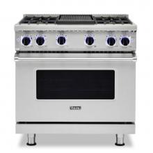 Viking VGR73624GSS - 36''W./24''D. Gas Sealed Burner Range-6 Burners-Stainless