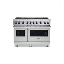 Viking VGR74828BAG - 48''W./24''D. Gas Sealed Burner Range-8 Burners-Arctic Grey