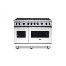 Viking VGR74828BFW - 48''W./24''D. Gas Sealed Burner Range-8 Burners-Frost White