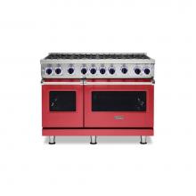 Viking VGR74828BSM - 48''W./24''D. Gas Sealed Burner Range-8 Burners-San Marzano Red