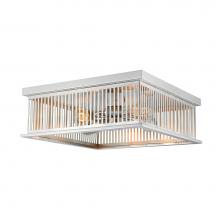 Z-Lite 333F4BN - 4 Light Flush