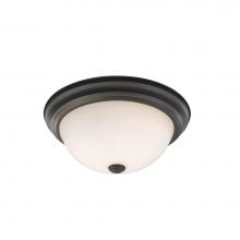 Z-Lite 4001F11-MO-BRZ - 2 Light Flush