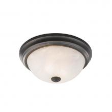 Z-Lite 4001F13-AL-BRZ - 2 Light Flush