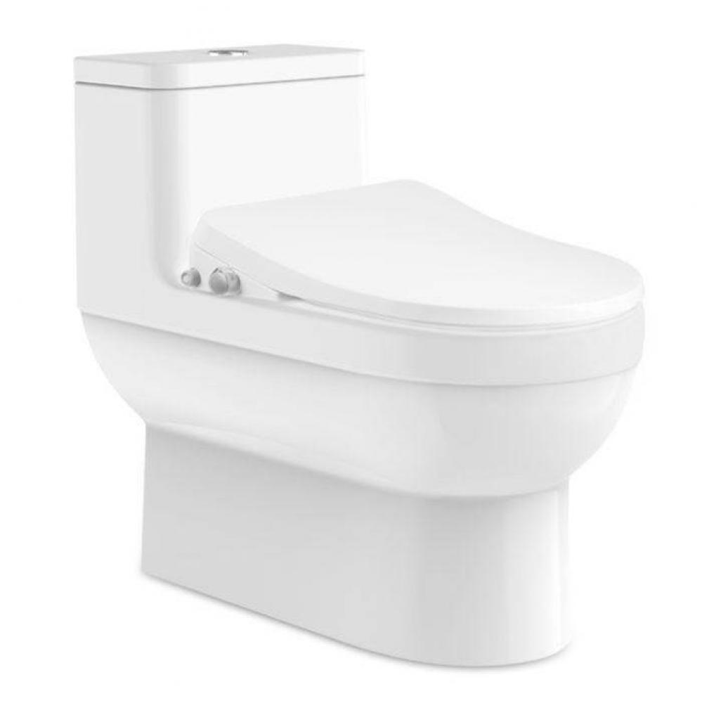 Dune II and Slims One-Piece Toilet Plus Intelligent Bidet