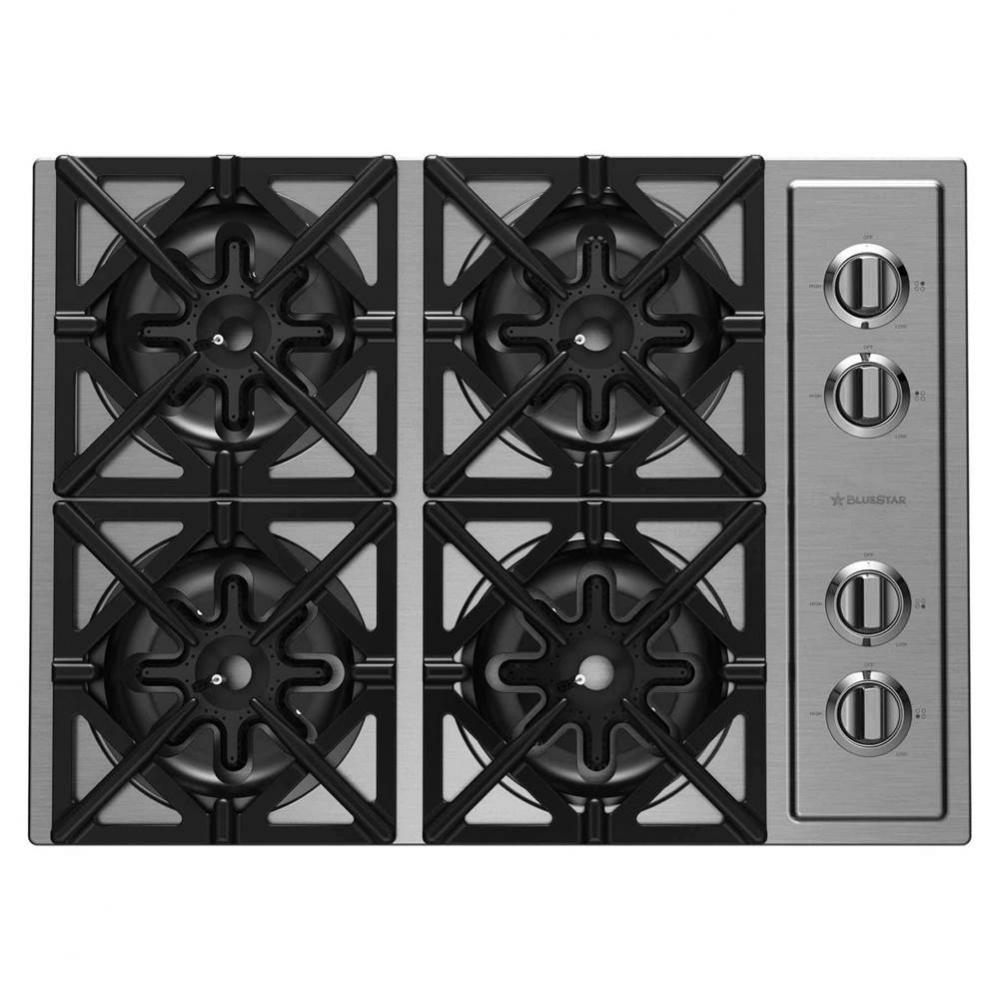 30'' Drop-In Gas Cooktop - (4) Burners