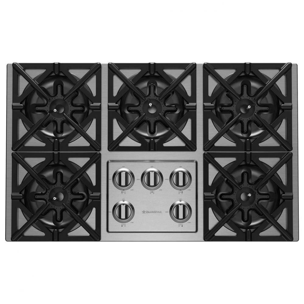 36'' Drop-In Gas Cooktop - (5) Burners