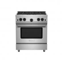 BlueStar RCS304BV2L - 30'' Culinary Series (Rcs) Open Burner Range - (4) Burners