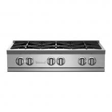 BlueStar RGTNB366BV2PLT - 36'' Nova (Rnb) Range Top - (6) Burners