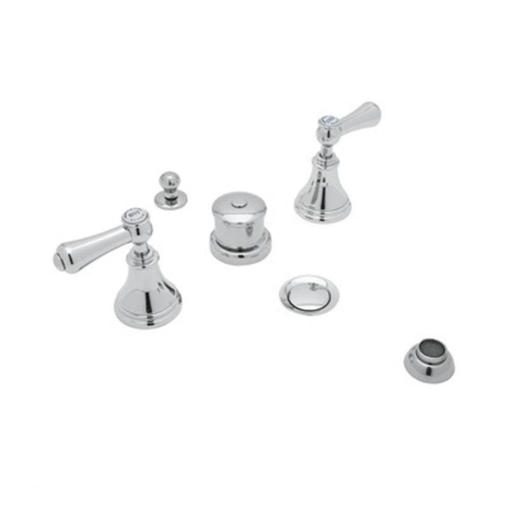 Georgian Era™ 5-Hole Bidet Faucet With Lever Or Cross Handles