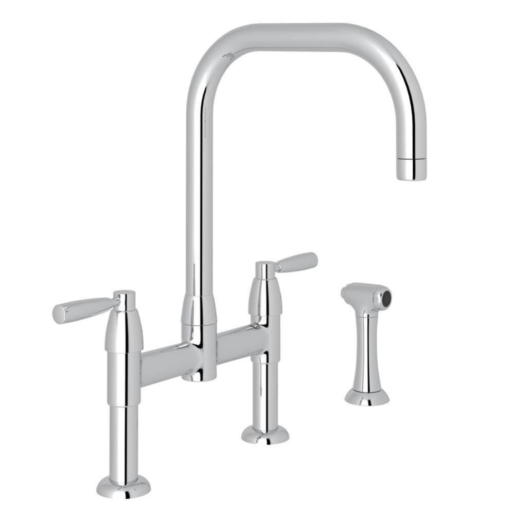 Holborn™ Bridge Kitchen Faucet With U-Spout and Side Spray