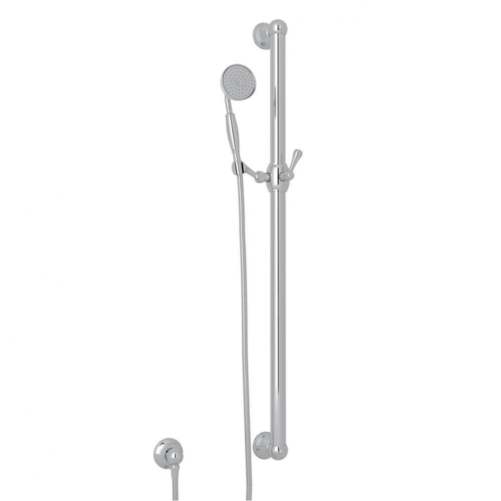 Handshower Set With 39'' Grab Bar and Single Function Handshower