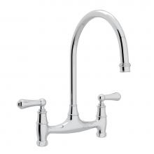 Perrin & Rowe U.4791L-APC-2 - Georgian Era™ Bridge Kitchen Faucet