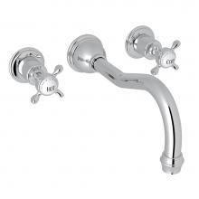 Perrin & Rowe U.3781X-APC/TO - Edwardian™ Wall Mount Tub Filler