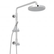 Perrin & Rowe L0095KIT1APC - Retro-Fit Shower Column Riser With Diverter/Handshower/Hose/Showerhead Set