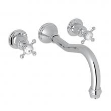 Perrin & Rowe U.3784X-APC/TO - Georgian Era™ Wall Mount Tub Filler