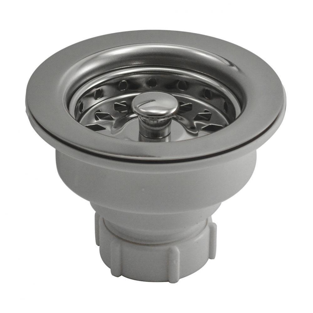 Polished Nickel PVD Basket Strainer