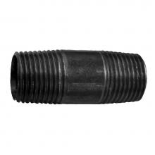 Jones Stephens 32580 - 2-1/2 X 8 NIPPLE BLACK