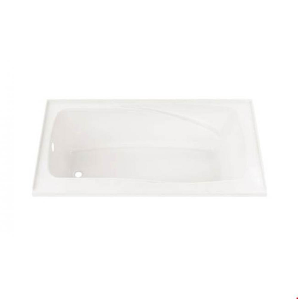 JUNA bathtub 30x60 with Tiling Flange, Right drain, Activ-Air, Bone