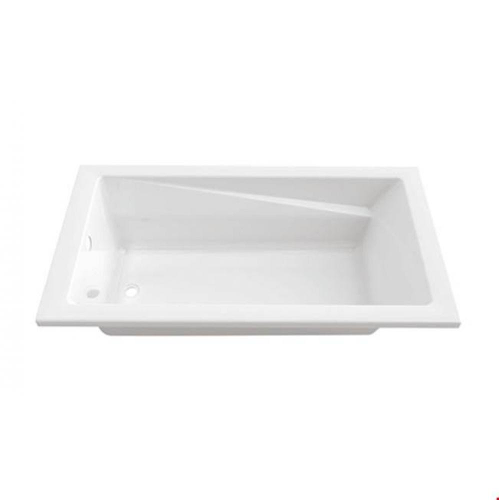 ZENYA bathtub 32x60 AFR with Tiling Flange, Right drain, Whirlpool/Activ-Air, Bone