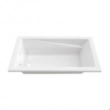 Neptune Entrepreneur E15.18912.450031.12 - ZENYA bathtub 32x60 AFR with Tiling Flange, Left drain, Whirlpool/Activ-Air, Bone